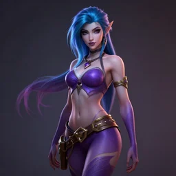 shyvana, from league of legends, au naturel, hyper detailed, digital art, trending in artstation, cinematic lighting, studio quality, smooth render, unreal engine 5 rendered, octane rendered, art style by klimt and nixeu and ian sprigger and wlop and krenz cushart