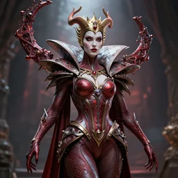 queen of mutants, 4 k, intricate, jaw dropping, gorgeous, surreal, octane render