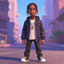 Travis Scott in pixar film, C -10