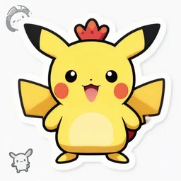 cute miss mascot magiraªve magiraªve mismagius pokemon sticker art, cronobreaker, beeple game icon