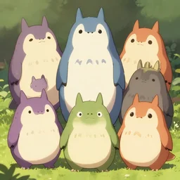 An adorable digital painting of a bunch of dorables, trending on artstation