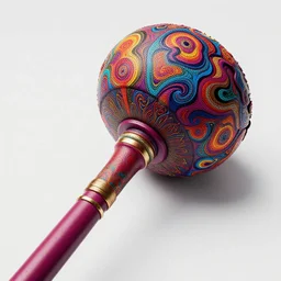 A psychedelic sharp soul mace , vibrant color scheme, highly detailed, in the style of romanticism, cinematic, artstation, Moebius, Greg rutkowski