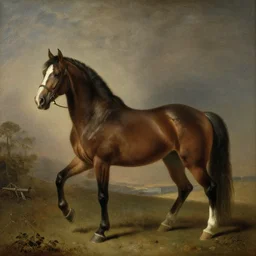rembrandt portrait of a horse