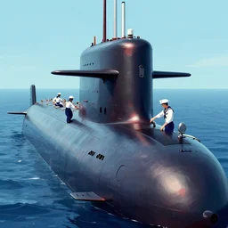 sailors inside a nuclear submarine
