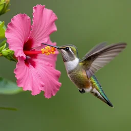 ruby throated hummingbird sipping nectar from a hibiscus flower, award winning nature photography, macro lens, iso 2 0 0, 1 / 2 0 0 0 sec, f / 2 0