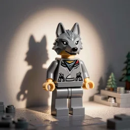 lego wolf minifigure
