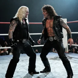 The fiend against The Undertaker