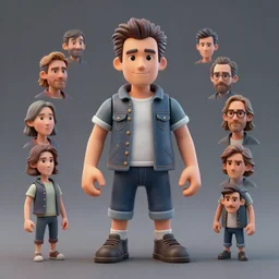 Half portrait. Unusual design. Cheap knockoff character. Parody. Amateur creation. Original character. Product photography. Action figure. Designed by Sylvain Sarrailh, Darek Zabrocki, Andreas Rocha, Johnson Ting, Wojtek Fus, Ismail Inceoglu, Alena Aenami, Eddie Mendoza, Pablo Dominguez, Jason Scheier, and Russel Dongjun Lu. Artstation.