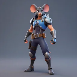 full _ body _ shot _ hero _ pose _ of _ a _ realistic _ stylized _ to _ fit _ fortnite _ aesthetics _ a _ spacepunk _ mouse _ king _ portrait _ ismail _ inceoglu _ trending _ on _ artsta _ - h _ 6 4 0 _ - n _ 1