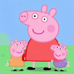 peppa pig as human