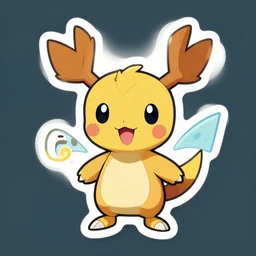 cute miss mascot shaymin shaymin shaymin pokemon sticker art, cronobreaker, beeple game icon