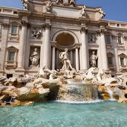 Trevi Fountain in Minecraft