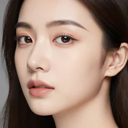 beautiful woman face