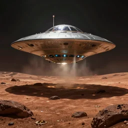 ufo in mars medival gae