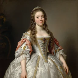 painting of a beautiful german princess, circa 1 8 2 6