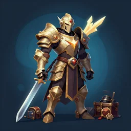 heartstone Video game icon fantasy art, 2d game art, official art, concept art ,    behance hd , concept art by Jesper Ejsing, by RHADS, Makoto Shinkai bastion forged armor sword helmet loot stuff