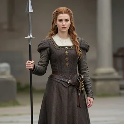 ana de armas posing, medieval dress, realistic, photo