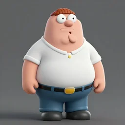 Gigachad Peter Griffin, 4k resolution, 8k resolution, HD Quality, highly detailed, very detailed, detailed, studio quality lighting, digital art, trending on artstation