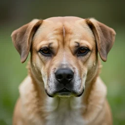 a dog looking disgusted