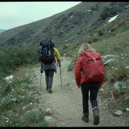 a screen capture of found footage video left behind by a missing hiker in 1 9 8 6