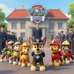 paw patrol at the nuremberg trials
