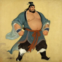 wuxia, beefy male, character design, ancient china, colorful, painting by gaston bussiere, craig mullins, j. c. leyendecker, tom of finland