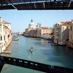 high - quality photography of venice as seen from the iss