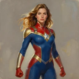 masterpiece painting of communsit anitta as a mcu superhero, featured in artstation, concept art by greg rutkowski, wlop, dan mumford, christophe vacher