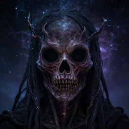 The face of the faceless, fantasy portrait, cosmic horror concept art, 4k HD, trending on ArtStation