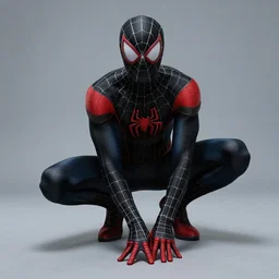 spider - manon a black costum
