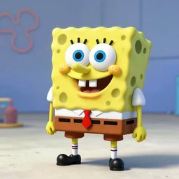 spongebobpunk. hyperdetailed photorealism