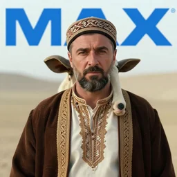Close up of a Kurdish shepherd wearing traditional Kurdish clothes in a movie directed by Christopher Nolan, movie still frame, promotional image, imax 70 mm footage