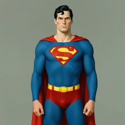 superman wearing speedo by René Magritte, detailed, 4k