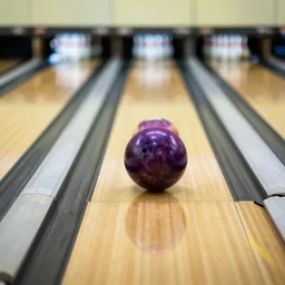 bowling ball cross section