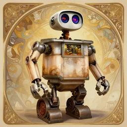 shortcircuit johnny 5, deep focus, d & d, fantasy, intricate, elegant, highly detailed, digital painting, artstation, concept art, matte, sharp focus, illustration, hearthstone, art by artgerm and greg rutkowski and alphonse mucha