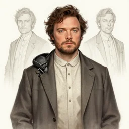 jack black in midsommar, elegant intricate digital painting artstation concept art by mark brooks and brad kunkle detailed