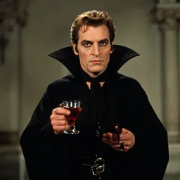 film still of orson welles as dracula in dracula ( 1 9 3 0 )
