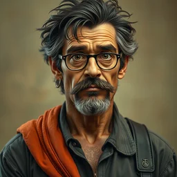 medium shot of a typical character in the style of craig mallismo