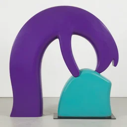 the purple gherub almost touching the turquoise silfid. moholy - nagy, laszlo
