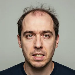 pictures of crazy unbelievable cure for baldness discovered, side effects include brain tooth and spontaneous and uncontrollable gum growth