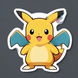 cute miss mascot pta © ra pta © ra aerodactyl pokemon sticker art, cronobreaker, beeple game icon