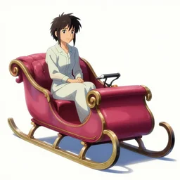 extremely detailed concept art of a vapourwave sleigh by makoto shinkai and lois van baarle, ilya kuvshinov, rossdraws, global illumination, octane render, digital art, trending on artstation, sharp focus, 4 k