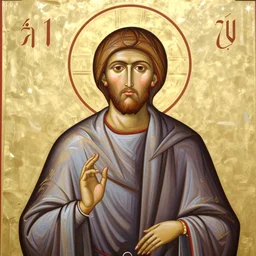 kıvanc tatlıtug as a byzantine saint