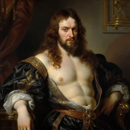 beautiful paint of peter the first, portrait, luxurious indoor setting, menacing, atmospheric lighting, painted, voluptuous, menacing, intricate, volumetric lighting, rich deep colours masterpiece, sharp focus, ultra detailed