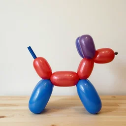 super mario as a balloon animal