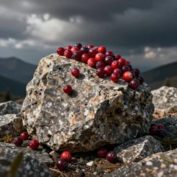 anthropomorphic cranberries, playing rock