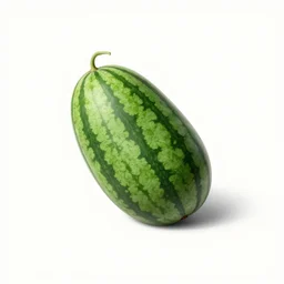 a watermelon seed on a white background by rene magritte