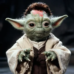 film still of Danny Devito as Yoda in The Empire Strikes Back 1980