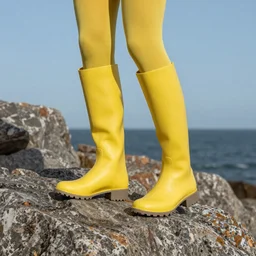 rock yellow leg