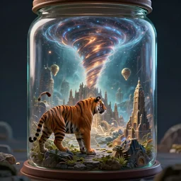 epic professional digital art of a tiger discovering the lost city of Atlantis, best on artstation, cgsociety, wlop, Behance, pixiv, astonishing, impressive, cosmic, outstanding epic, stunning, gorgeous, much detail, much wow, masterpiece  epic professional digital art of tornado in a glass jar, best on artstation, cgsociety, wlop, Behance, pixiv, astonishing, impressive, cosmic, outstanding epic, stunning, gorgeous, much detail, much wow, masterpiece